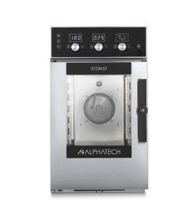 Hornos Eléctricos Horno Eléctrico Compacto ICON T026 | 6 GN 2/3 Trifásico Alphatech