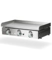 Plancha a Gas de acero rectificado 80 cms Mainho NS-80
