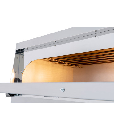 Hornos de Pizza Horno Eléctrico Prismafood BASIC 44 para 4+4 Pizzas (32cm) Prismafood