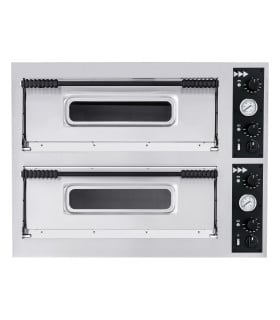 Hornos de Pizza Horno Eléctrico Prismafood BASIC 66L para 6+6 Pizzas (32cm) Prismafood