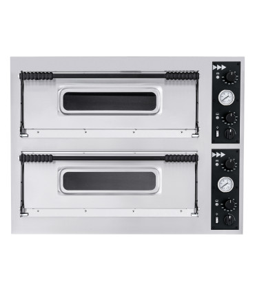 Hornos de Pizza Horno Eléctrico Prismafood BASIC 66L para 6+6 Pizzas (32cm) Prismafood
