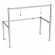 Parking para carros de compra 2 filas 1330x695x1145 mm