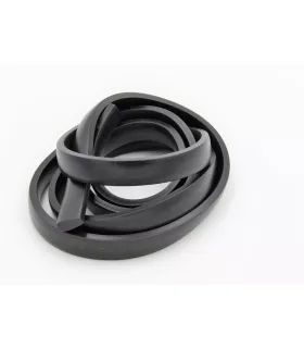 Recambios para Envasadoras MYCHEF 1 metro de Perfil silicona FDA Negra iSensorR7 y goSensorR7 Mychef 973747