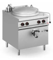 Marmita a gas 150 litros calentamiento indirecto Romagsa Neo900